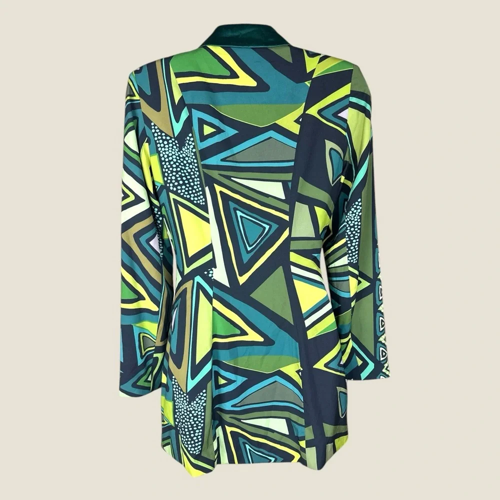 Kahindo‎ size XS NWT RTR Geometric printed blazer
